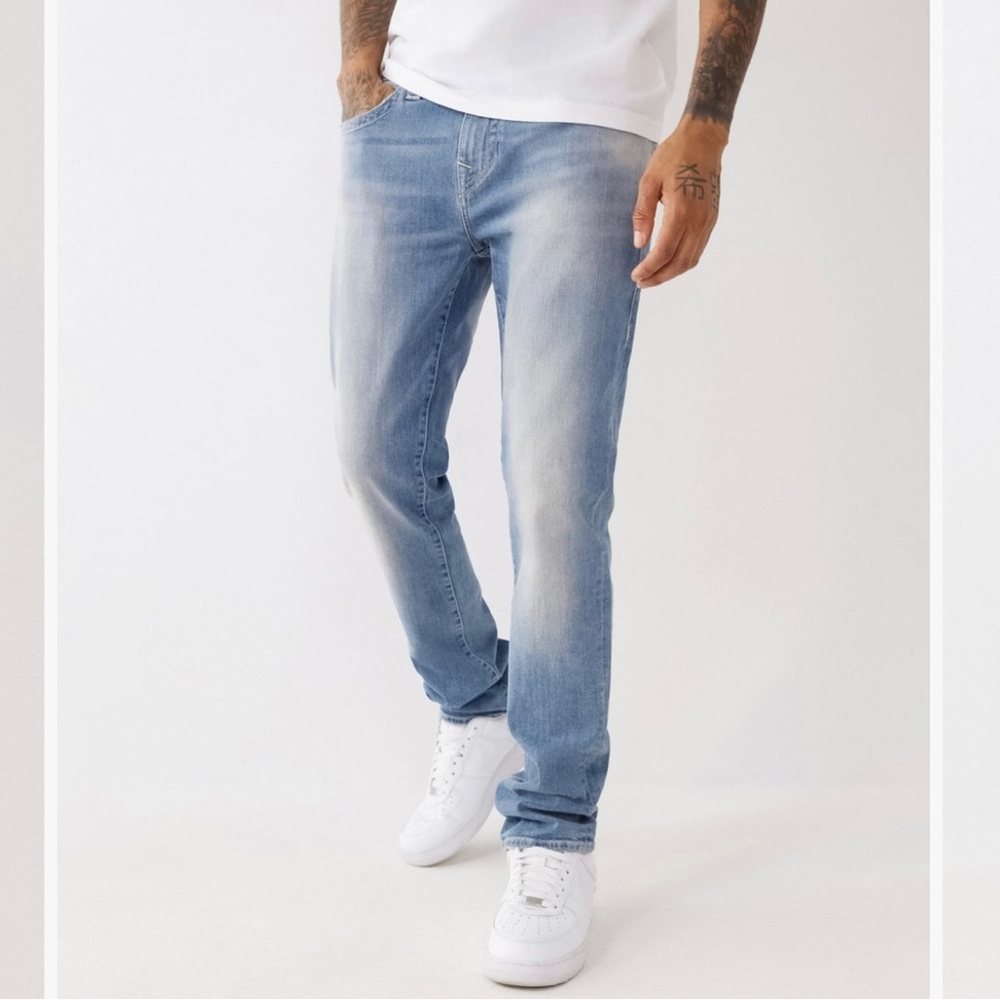 TRUE RELIGION | Rocco no flap medium/light wash jeans